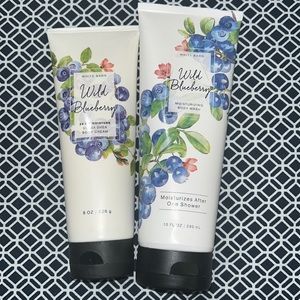 Bath and Body Works Wild Blueberry Set
